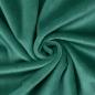 Preview: Plüschstoff Shorty uni 75x100cm smaragdgrün – Kullaloo